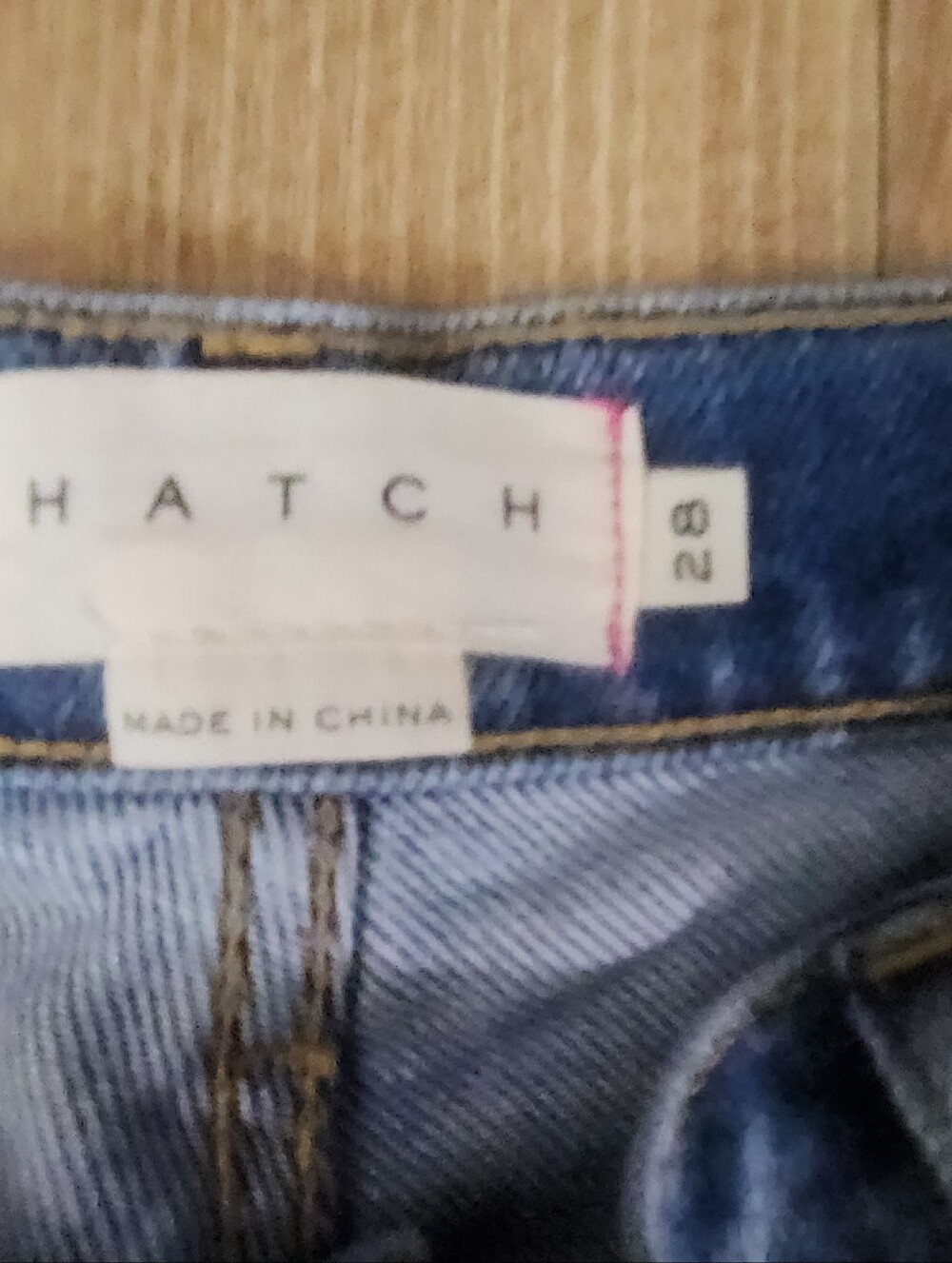 Hatch Maternity Jeans Light Wash / Size: 28 / NWT - Picture 3 of 8